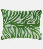 Les-Ottomans Velvet Cushion Multicoloured