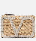 Valentino Garavani Viva Superstar Small Crochet Clutch
