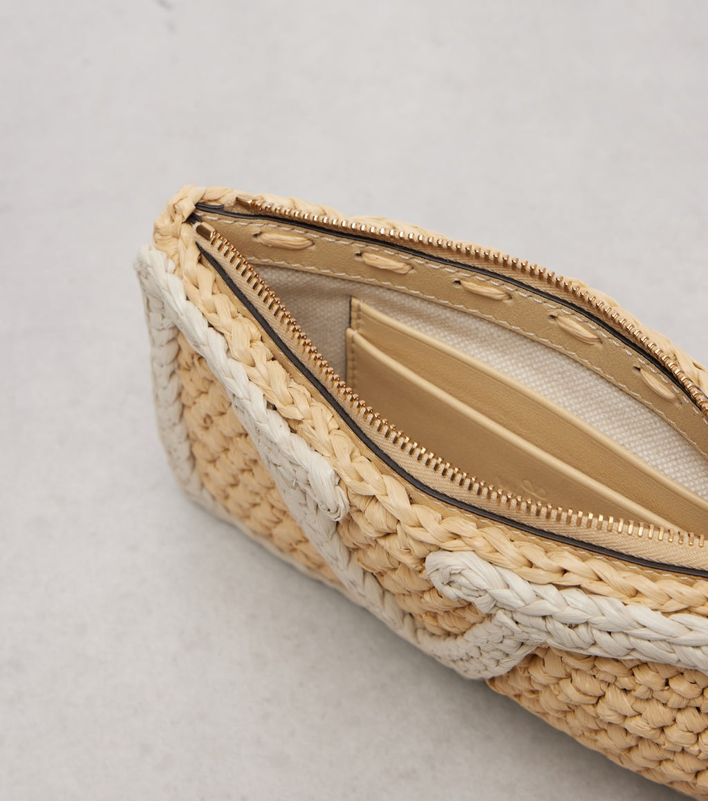 Valentino Garavani Viva Superstar Small Crochet Clutch
