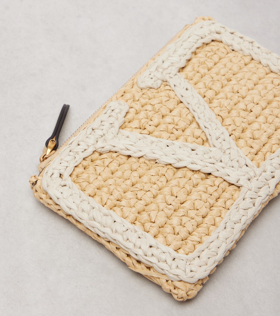 Valentino Garavani Viva Superstar Small Crochet Clutch