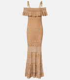 Marianne Crochet Cotton Maxi Dress