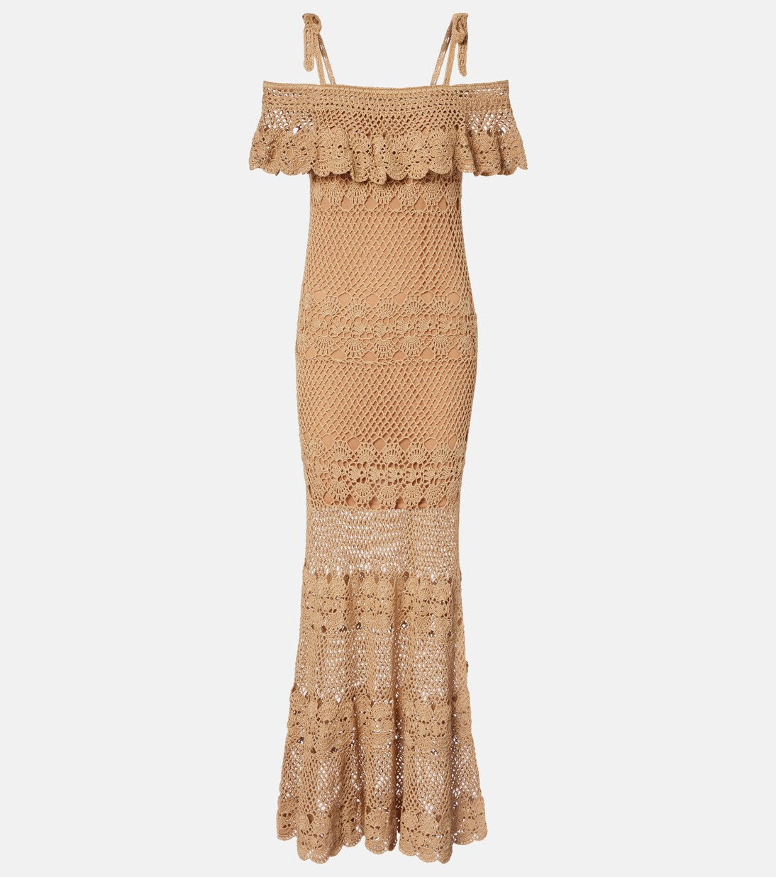 Marianne Crochet Cotton Maxi Dress