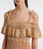Marianne Crochet Cotton Maxi Dress