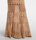 Marianne Crochet Cotton Maxi Dress