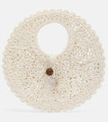 Spiaggia Small Crochet Top-Handle Bag