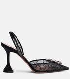 Rosie Lace Slingback Pumps