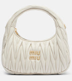 Wander Small Leather Top-Handle Bag