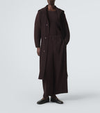 Homme Plissé Issey Miyake Monthly Colors Pleated Top in Eggplant Black