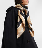 Burberry Check Silk Twill Scarf