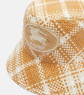 Burberry Raffia-Effect Bucket Hat
