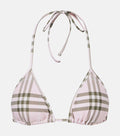 Burberry Check Bikini Top