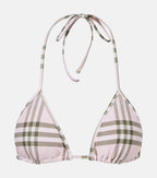 Burberry Check Bikini Top