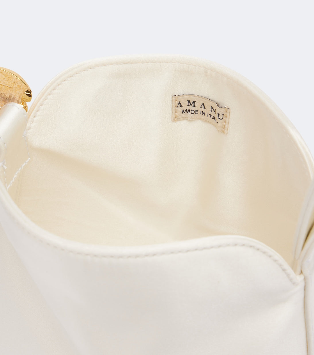 Amanu Zambia Mini Satin Top-Handle Bag