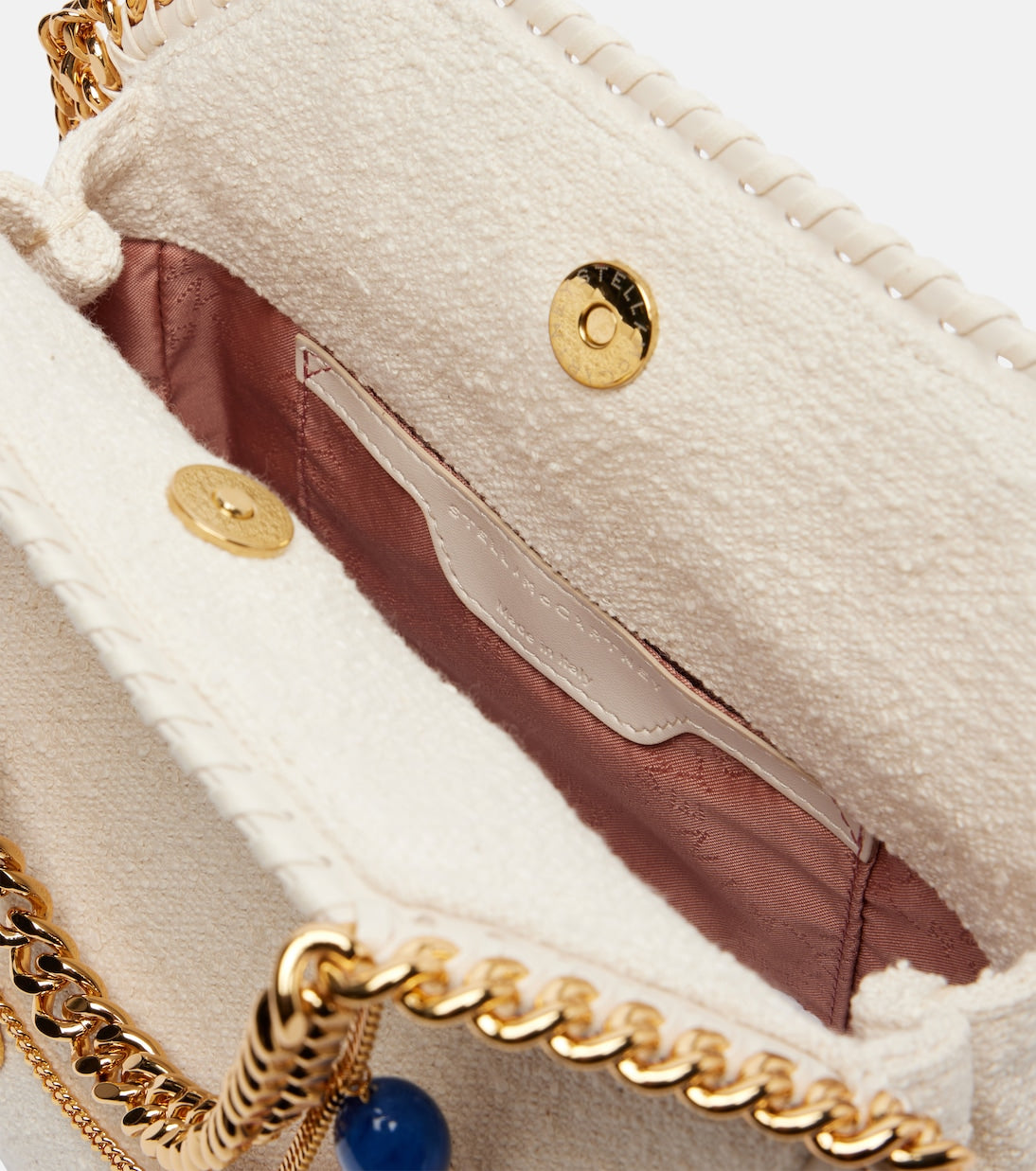 Stella McCartney Falabella Mini Embellished Top-Handle Bag