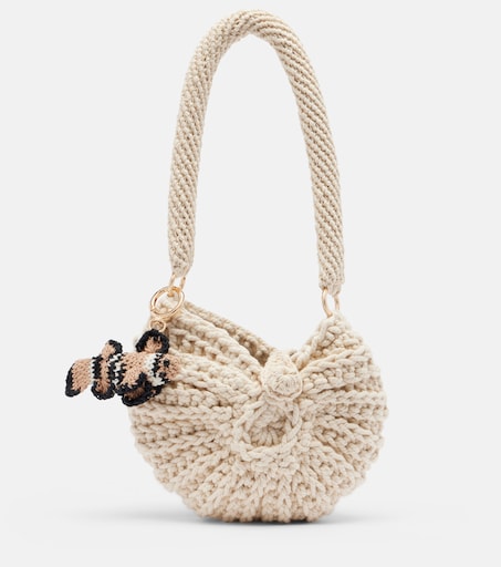 Praia Small Crochet Shoulder Bag