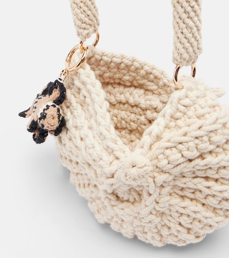 Praia Small Crochet Shoulder Bag