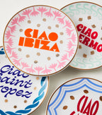 Bitossi Ciao Mondo Set of 4 Porcelain Plates | P01182984