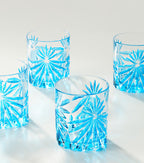 Les Ottomans Set of 4 Crystal Tumblers