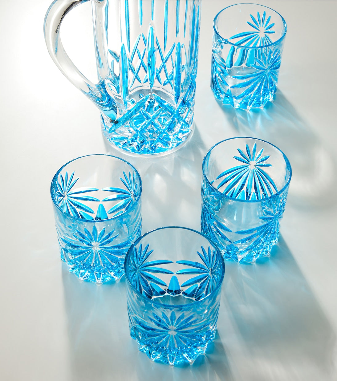 Les Ottomans Set of 4 Crystal Tumblers