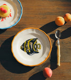Les-Ottomans Set of 4 Ceramic Dessert Plates