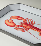 Les-Ottomans Lacquered Metal Decorative Tray