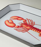 Les-Ottomans Lacquered Metal Decorative Tray
