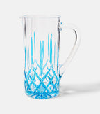 Crystal Pitcher in Blue