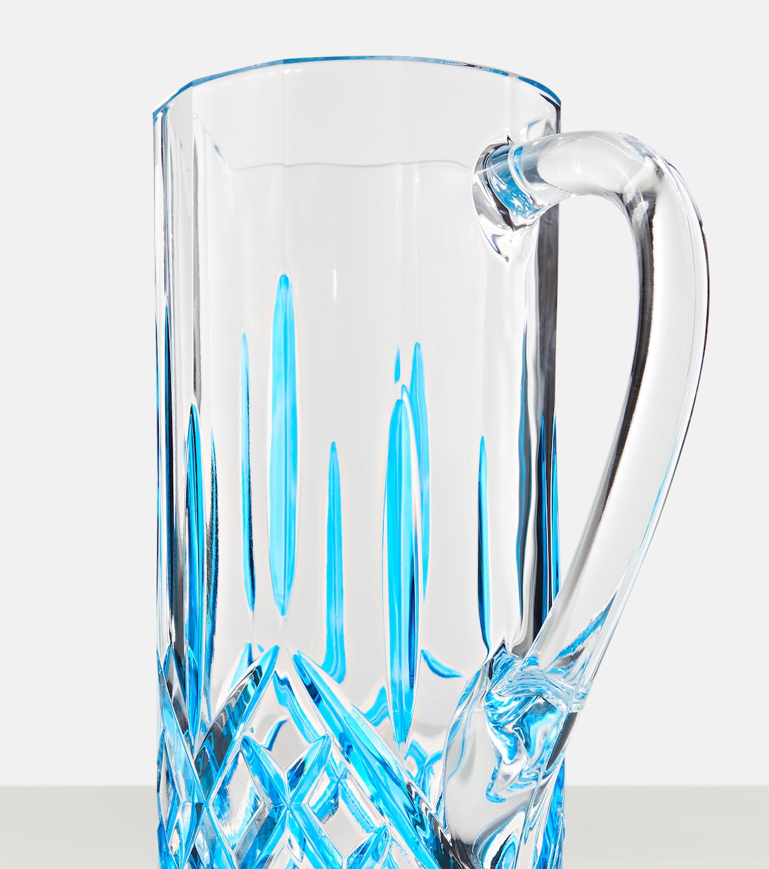 Crystal Pitcher in Blue
