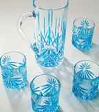 Crystal Pitcher in Blue