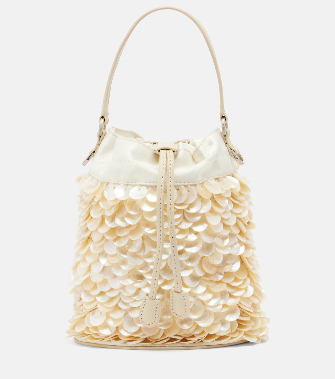 Staud Lila Mini Embellished Bucket Bag