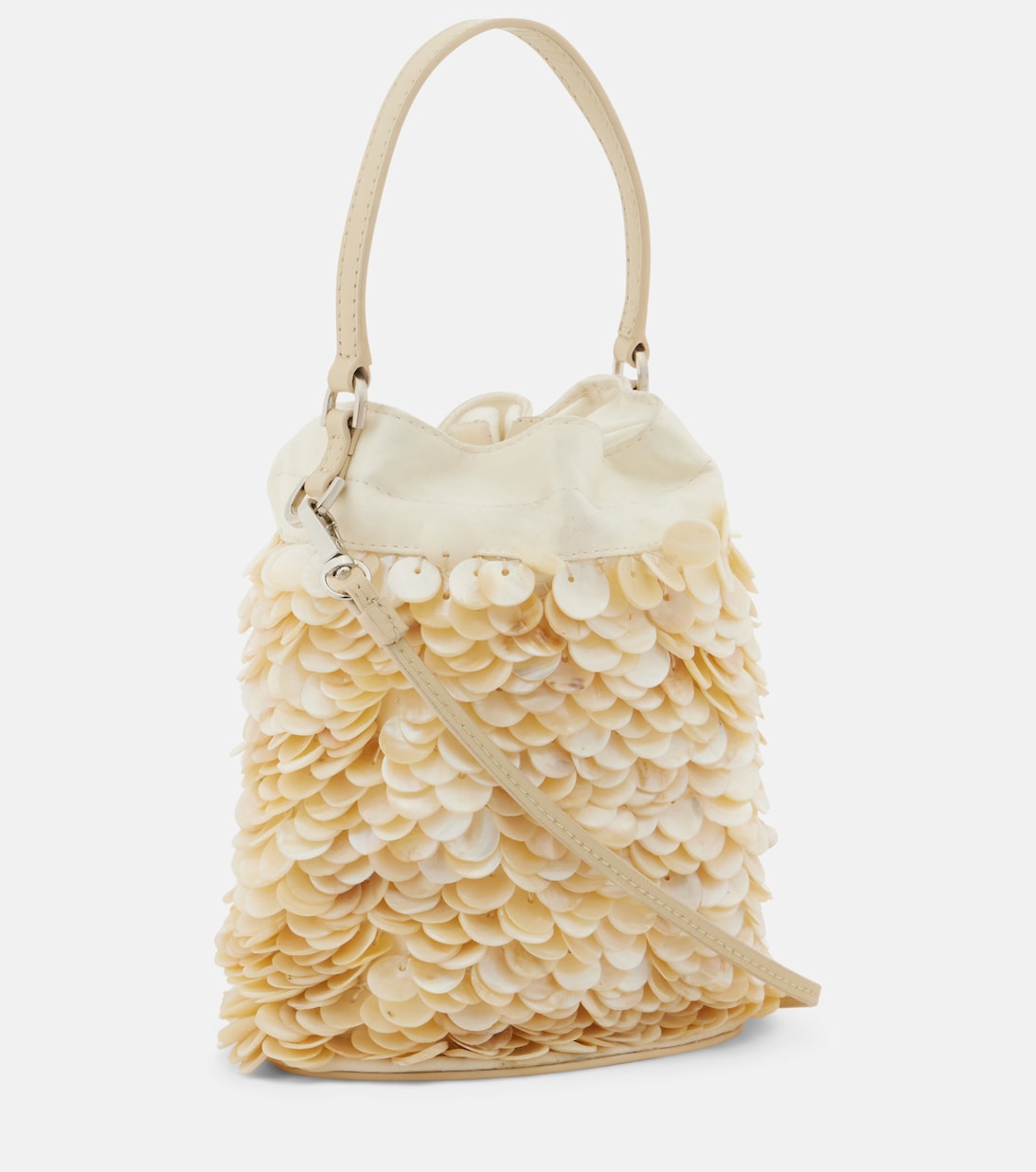 Staud Lila Mini Embellished Bucket Bag