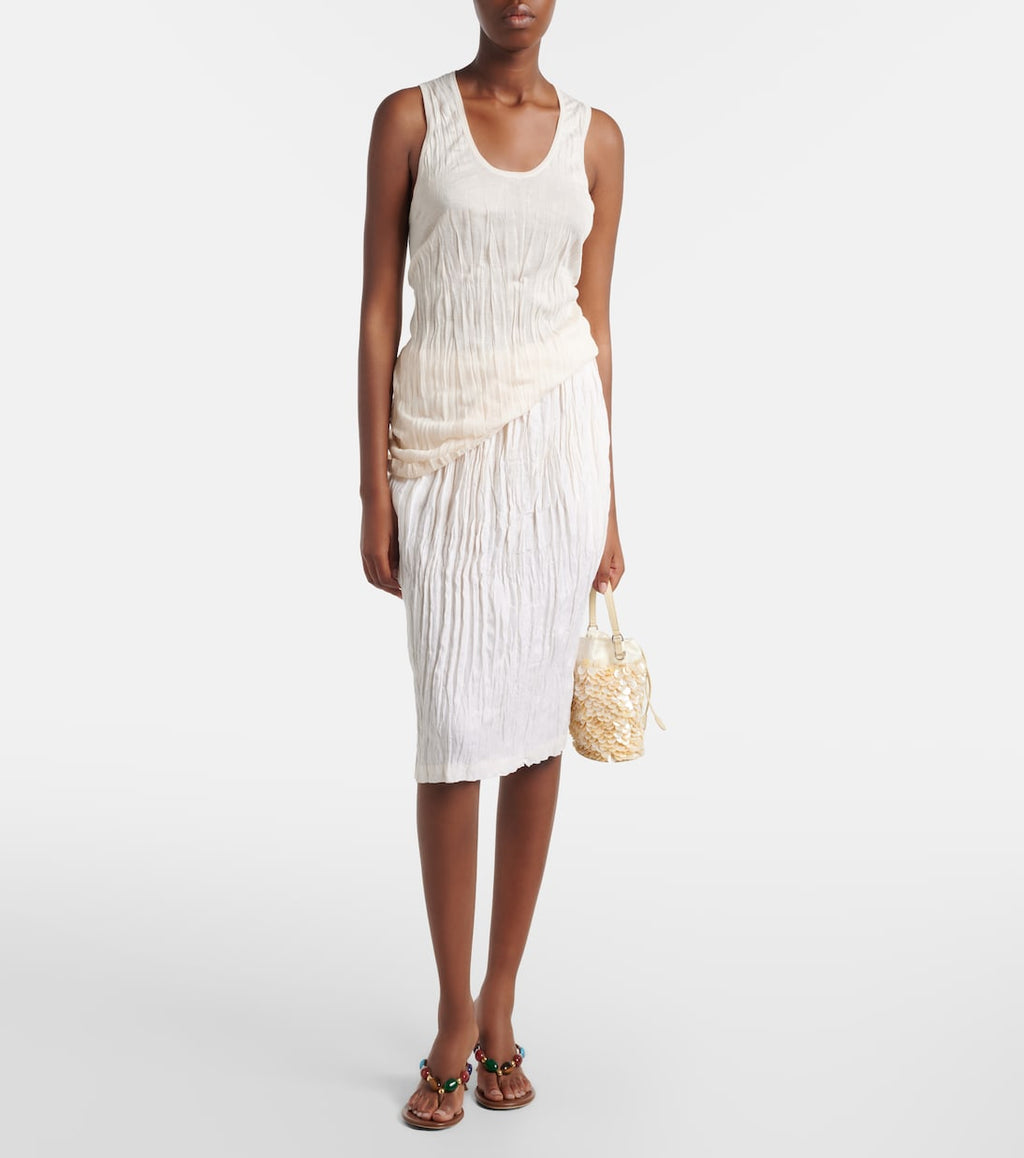 Staud Lila Mini Embellished Bucket Bag