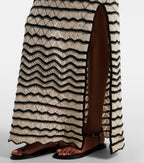 Rey Crochet Cotton-Blend Maxi Dress