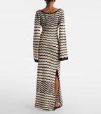 Rey Crochet Cotton-Blend Maxi Dress