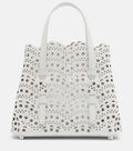 Alaïa Mina 20 Vienne Leather Top-Handle Bag