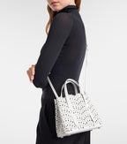 Alaïa Mina 20 Vienne Leather Top-Handle Bag