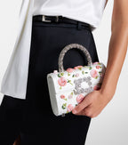 Roger Vivier Jewel Efflorescence Mini Top-Handle Bag