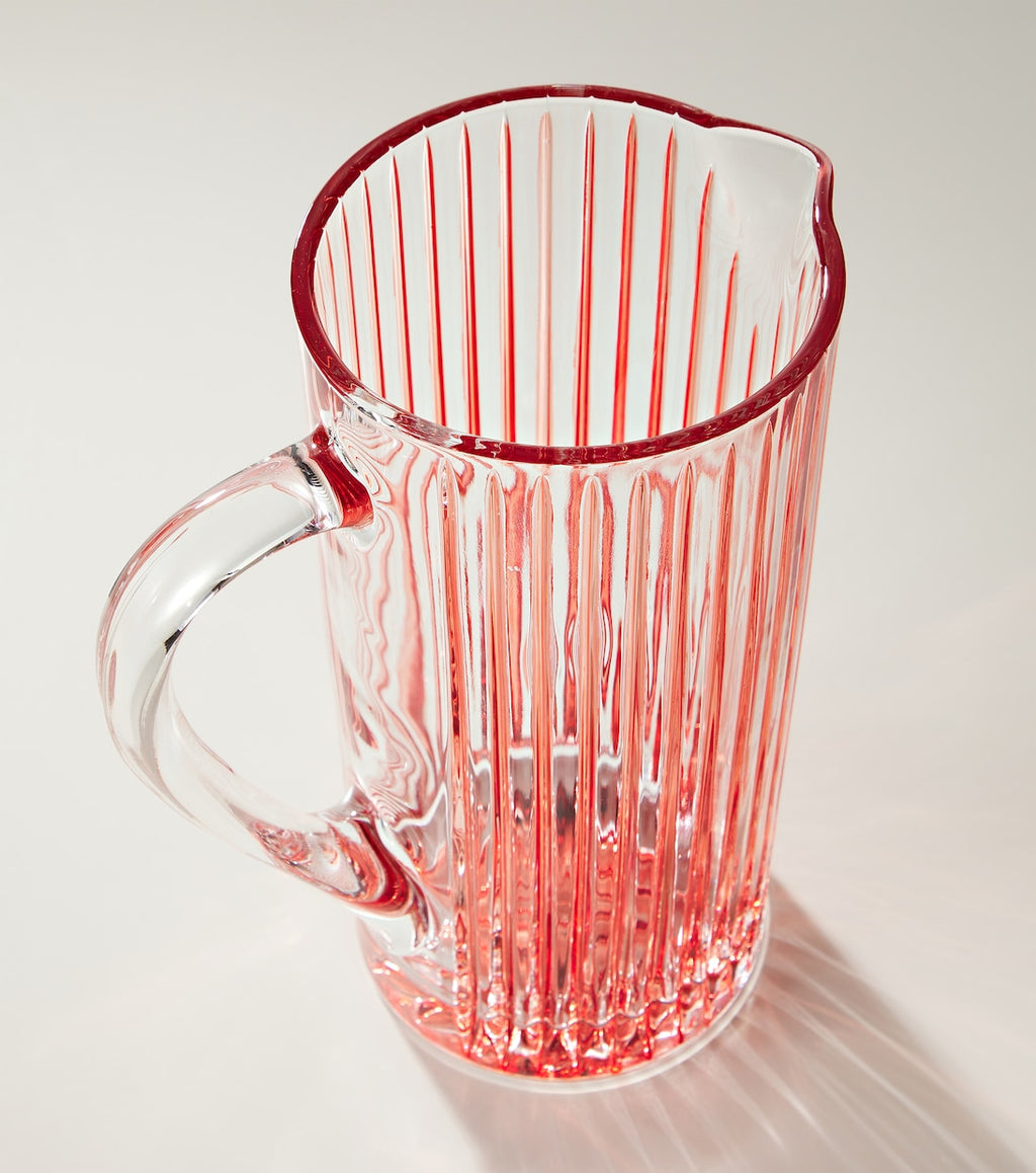 Striped Crystal Jug