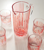 Striped Crystal Jug