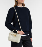 Andiamo Mini Leather Top-Handle Bag
