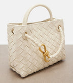 Andiamo Mini Leather Top-Handle Bag