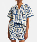 Dolly Crochet Cotton Shirt