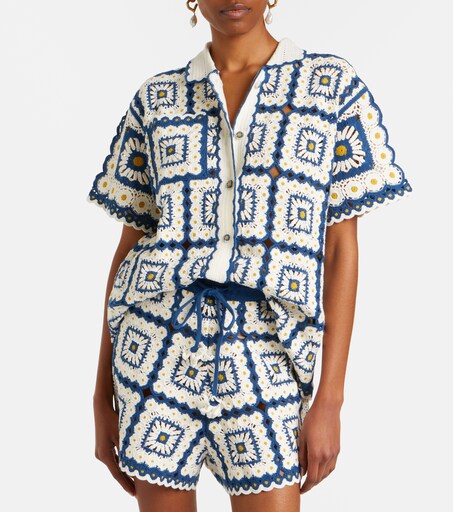 Dolly Crochet Cotton Shirt