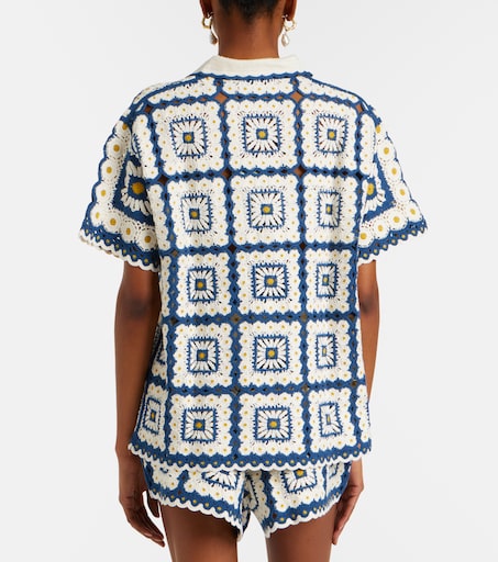 Dolly Crochet Cotton Shirt