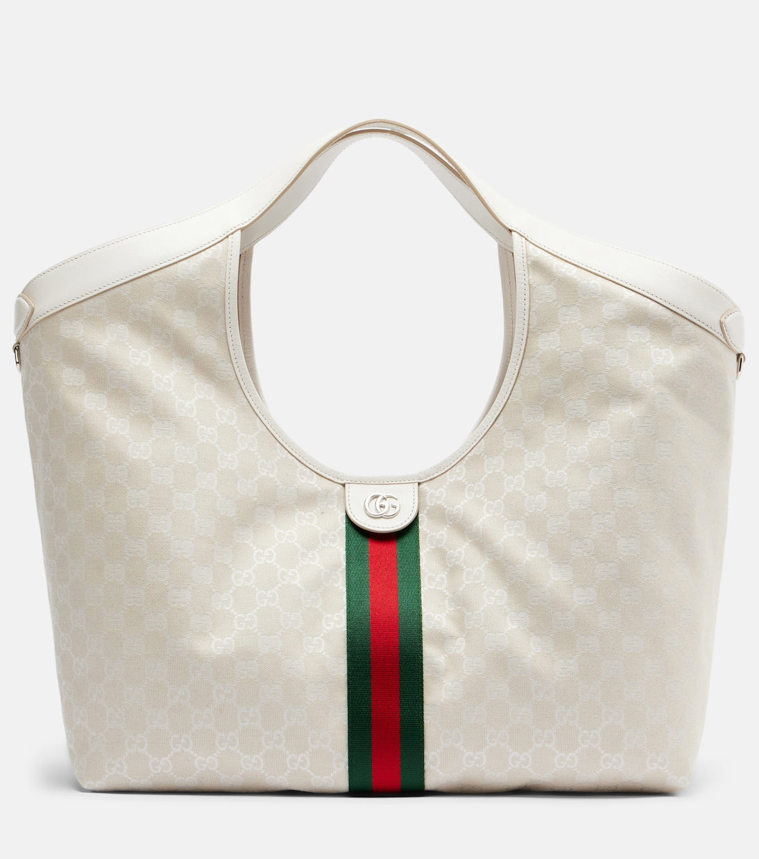 Gucci Giglio GG Canvas Large Tote Bag
