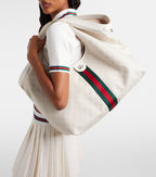Gucci Giglio GG Canvas Large Tote Bag