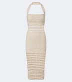 Jaycee Crochet Cotton-Blend Midi Dress
