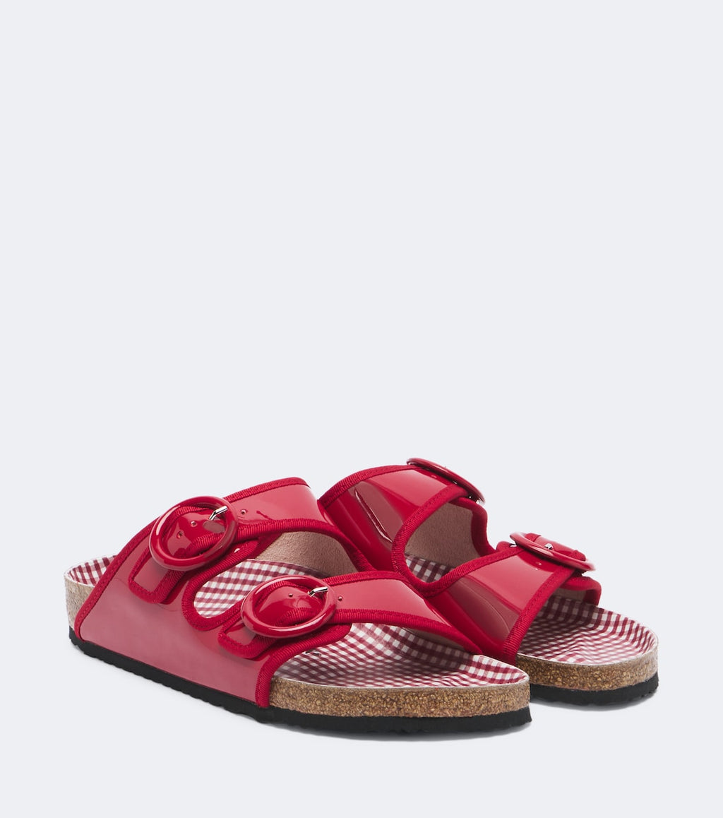 Birkenstock 1774 x Repetto Arizona Patent Leather Sandals