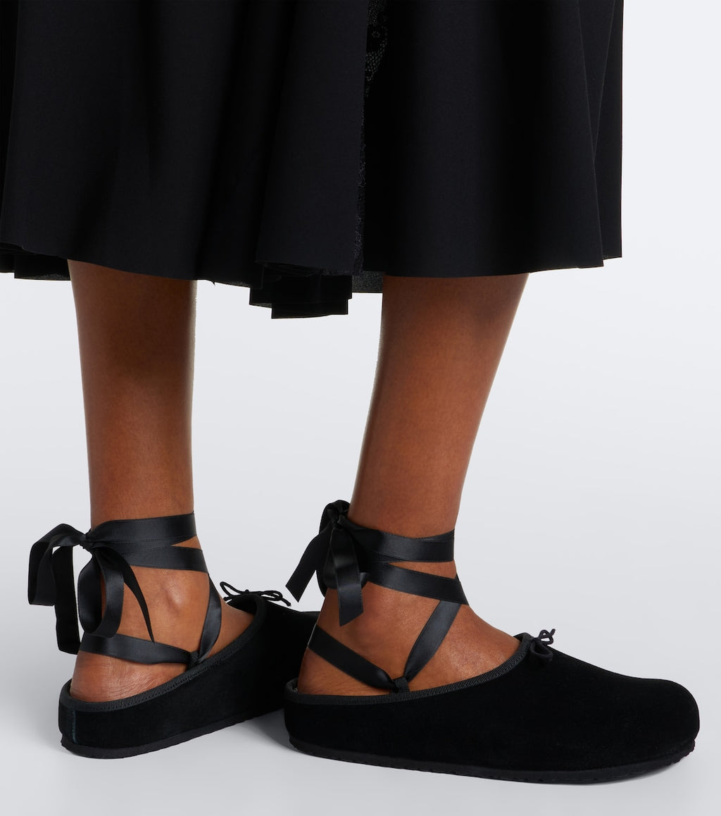 Birkenstock 1774 x Repetto Opera Suede Mules