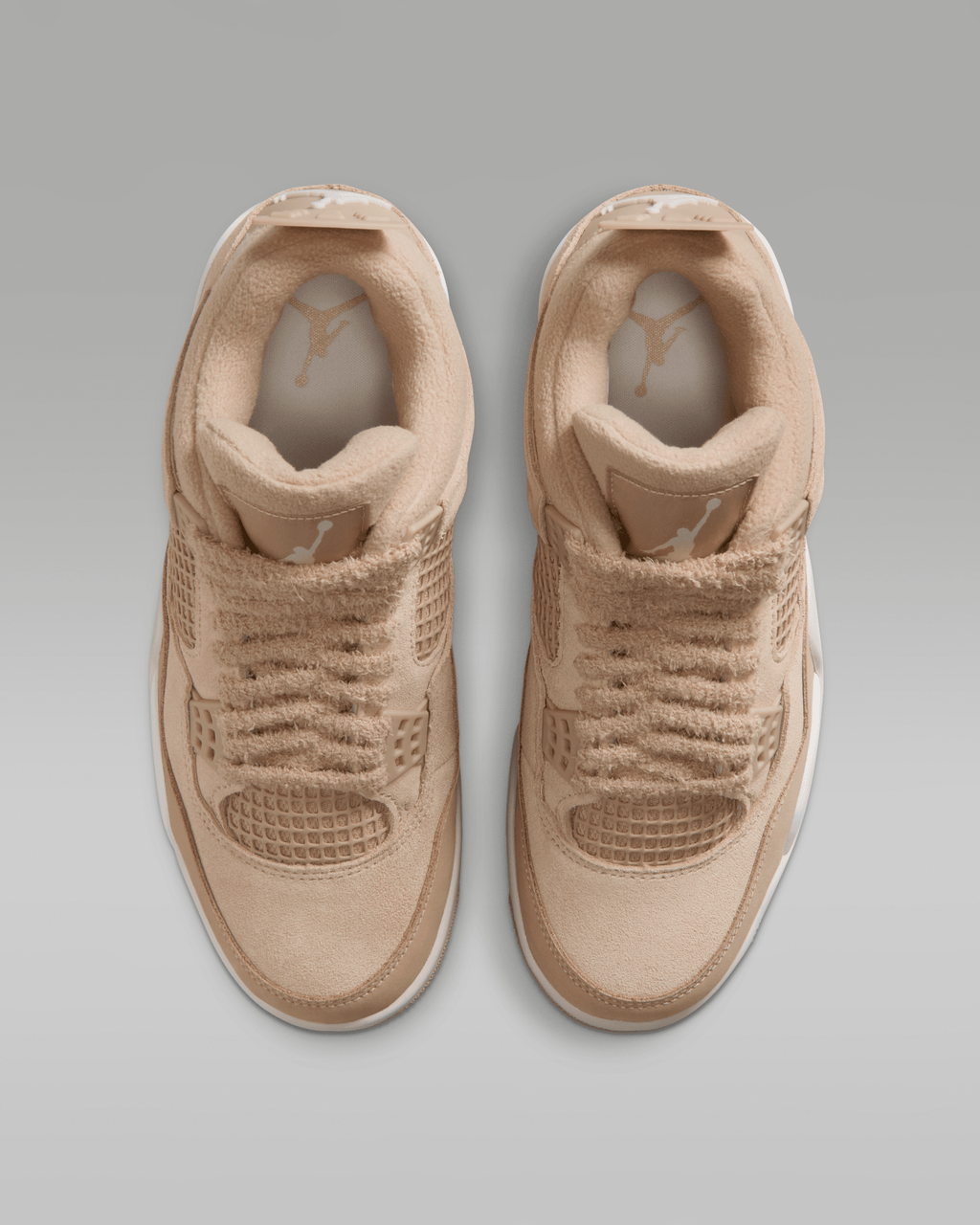 Air Jordan 4 Retro 'Pale Ivory and Tough Red' Women's Shoes